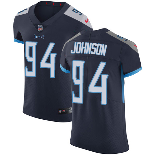 Nike Titans #94 Austin Johnson Navy Blue Alternate Men's Stitched NFL Vapor Untouchable Elite Jersey - Click Image to Close
